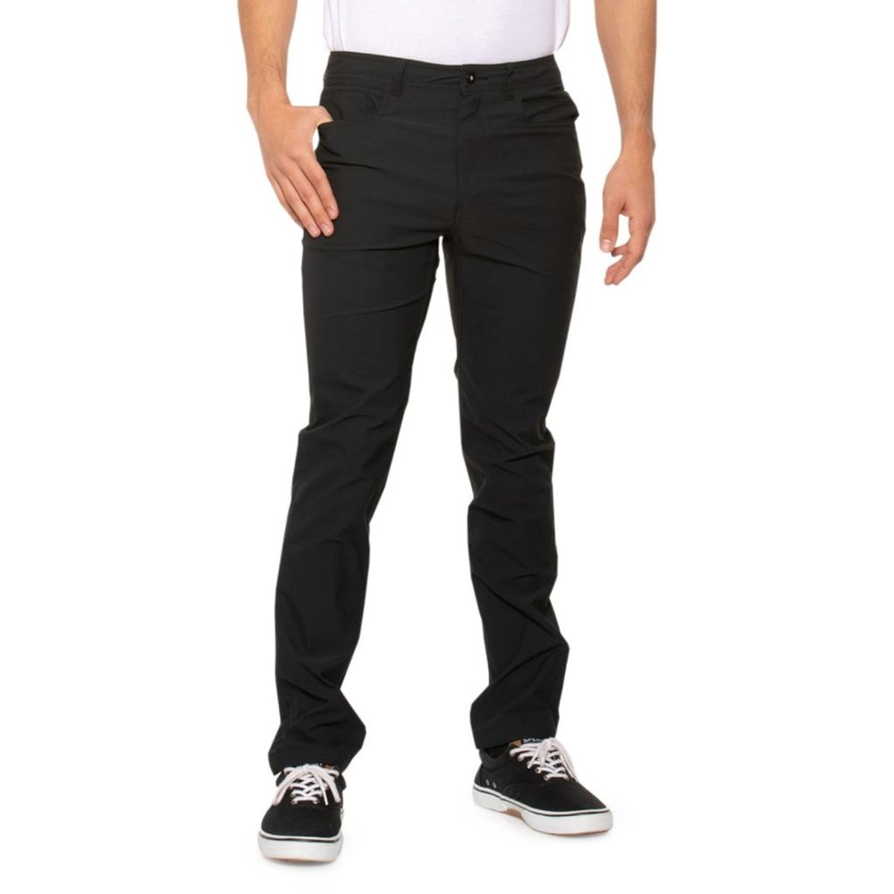 WESTERN RISE Evolution Pants for Men, Relaxed Fit Charcoal, Size 34